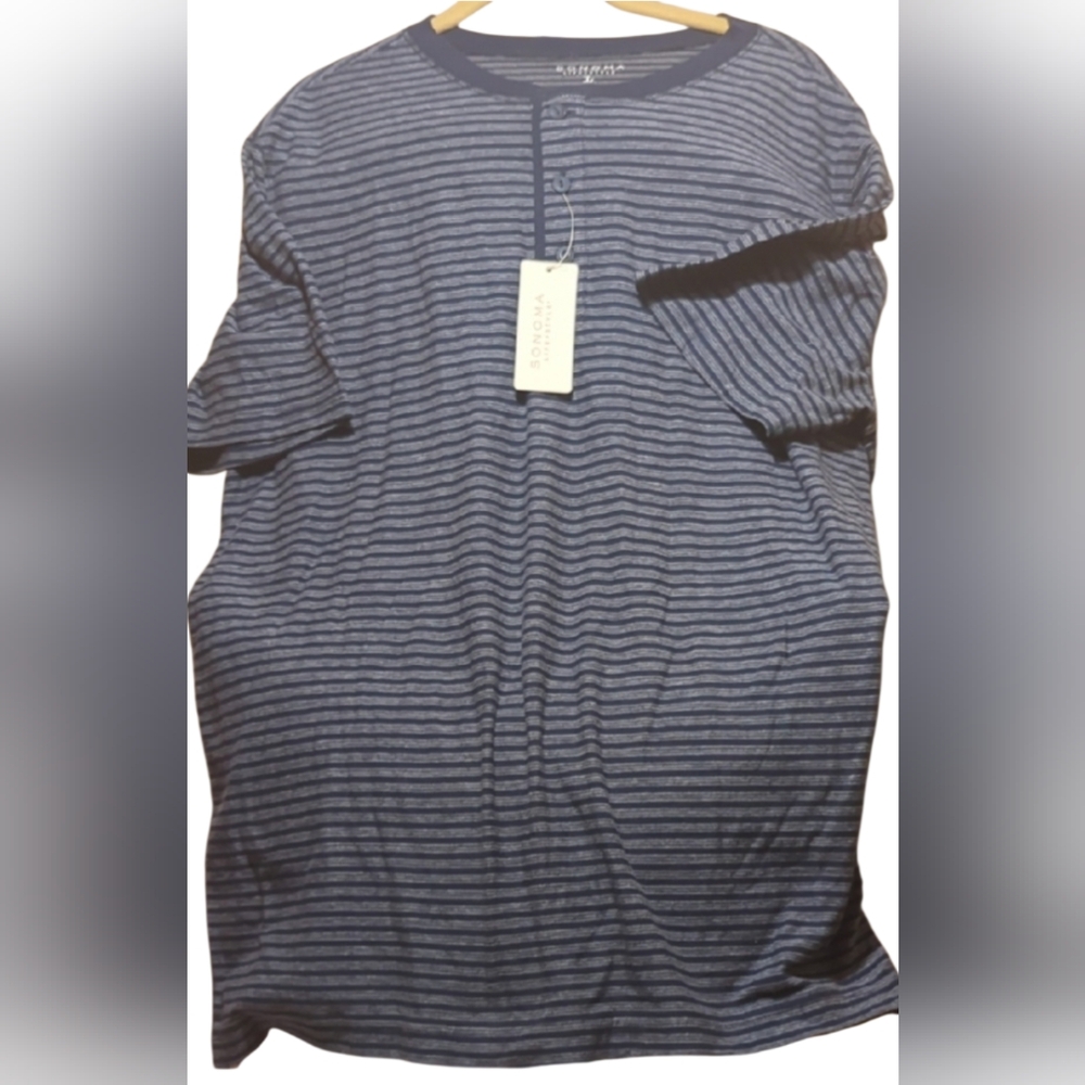 New W Tags. T Shirt. Men's. New. Sonoma. Comfortable. 100% Cotton.